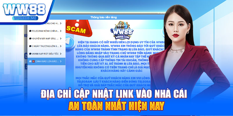 Địa chỉ cập nhật link vào nhà cái an toàn nhất hiện nay